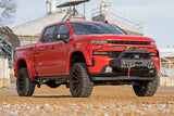 Fits Chevy Silverado 1500 2WD/4WD (2019-2022) EXO Winch Mount Kit; 10765