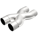 MagnaFlow exhaust pipe 2.25 inch inlet/outlet stainless steel 10790