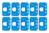 Holley Dominator 3 Circuit Metering Block Gasket 10-PK - 108-198