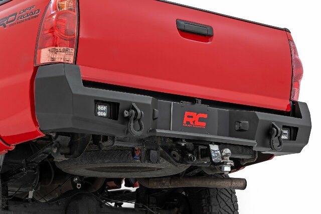 Fits Toyota Tacoma 2WD/4WD (2005-2015) Rear Bumper; 10812