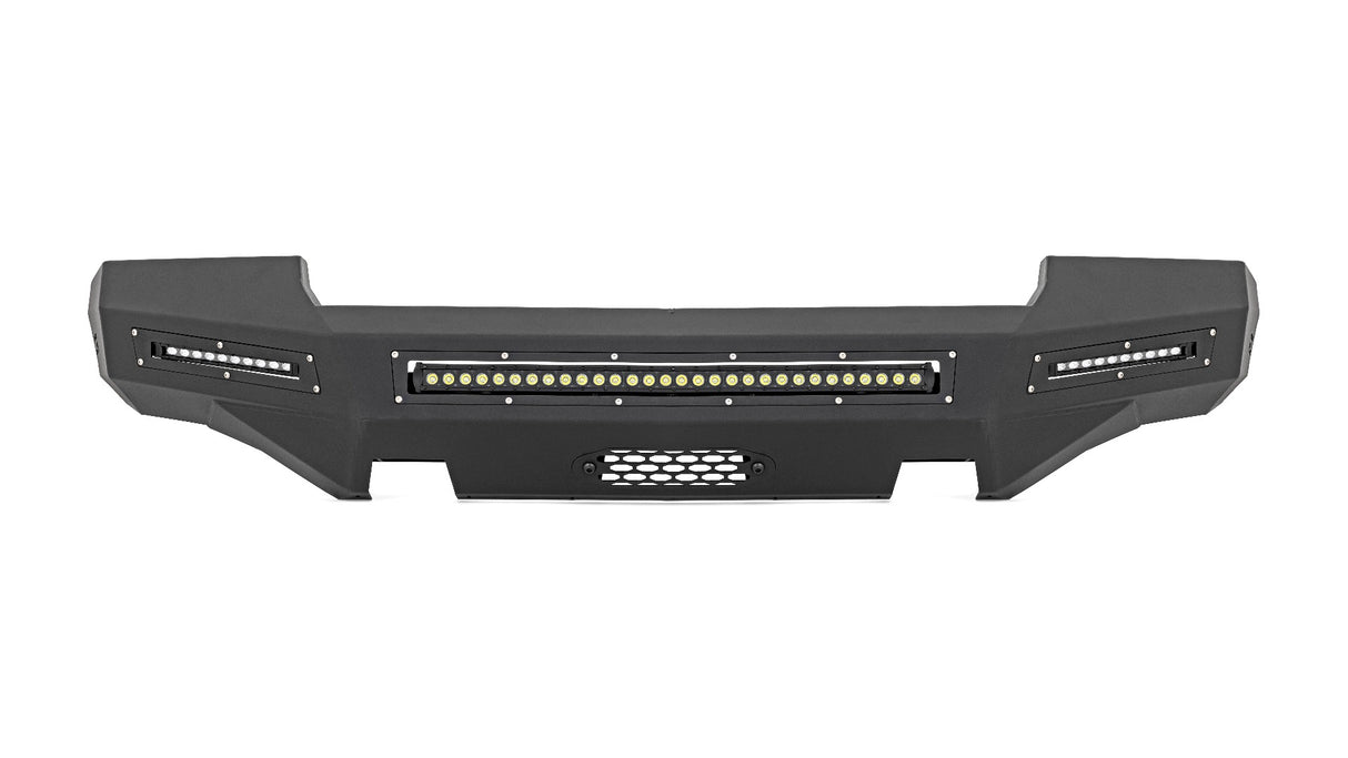 Fits GMC Sierra 1500 2&4WD (07-13) Front Bumper Fabricated Prerunner LED 10913