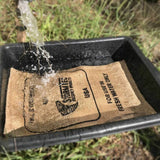 StormBag water activated flood barrier sandless sandbag 10 pack 23 x 13 inch expands to 33 lb made in USA SB010