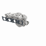 MagnaFlow direct-fit catalytic converter fits 2011-2013 Kia Sorento and 2010-2012 Hyundai Santa Fe, this and 2011-2013 Sorento 2.4L stainless steel CARB compliant 52774