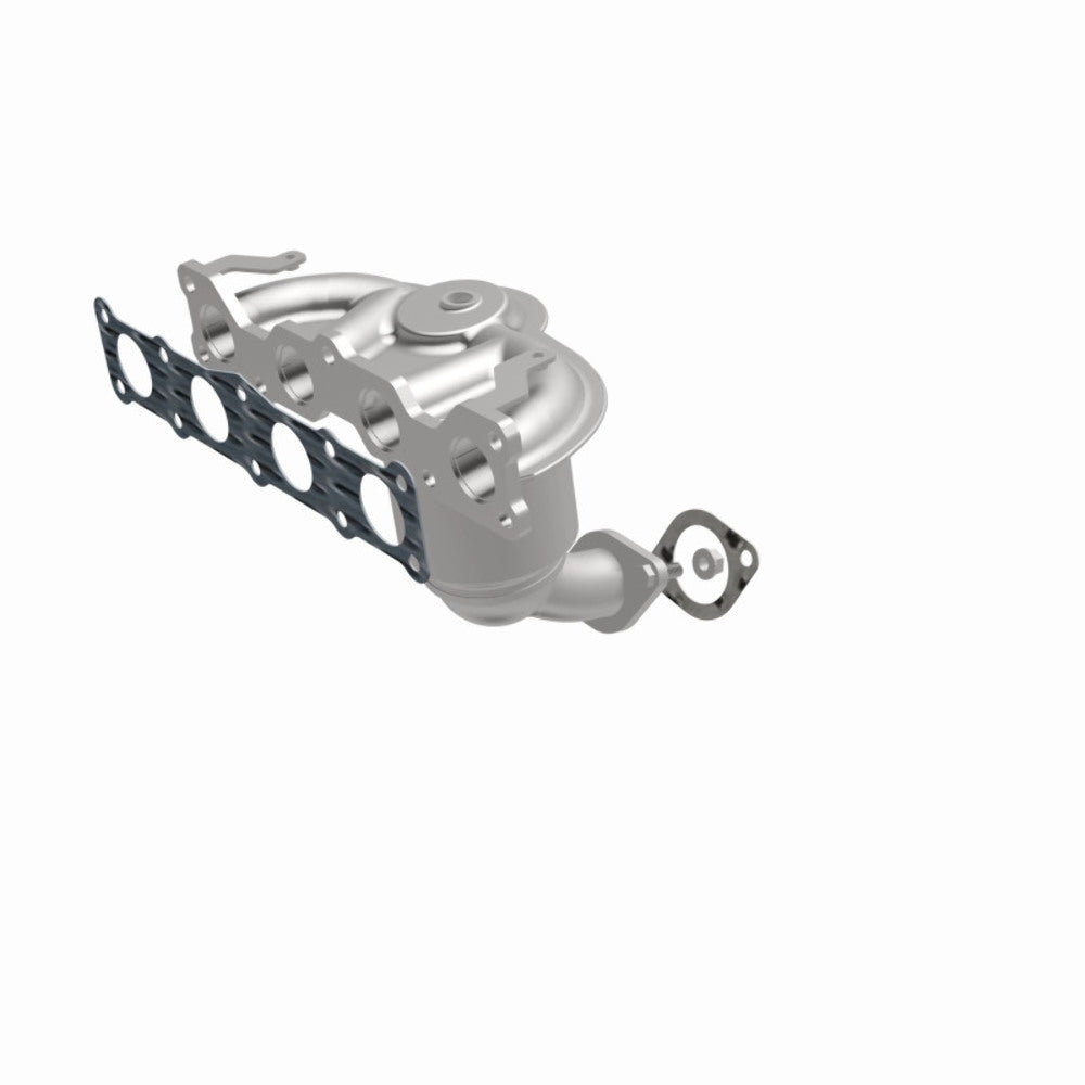 MagnaFlow direct-fit catalytic converter fits 2011-2013 Kia Sorento and 2010-2012 Hyundai Santa Fe, this and 2011-2013 Sorento 2.4L stainless steel CARB compliant 52774