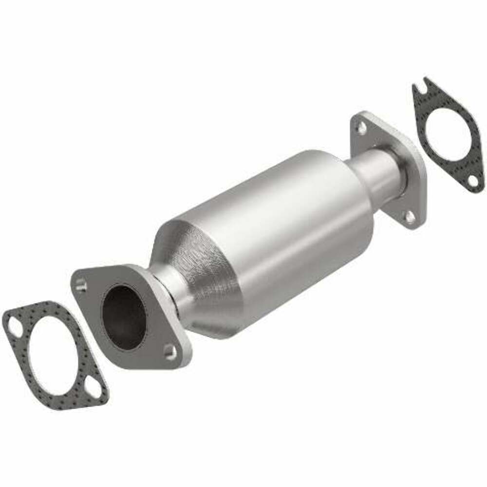 MagnaFlow direct-fit catalytic converter fits 2011-2013 Kia Sorento and 2010-2012 Hyundai Santa Fe, this and 2011-2013 Sorento 2.4L stainless steel CARB compliant 52863
