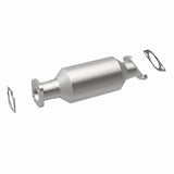 MagnaFlow direct-fit catalytic converter fits 2011-2013 Kia Sorento and 2010-2012 Hyundai Santa Fe, this and 2011-2013 Sorento 2.4L stainless steel CARB compliant 52863