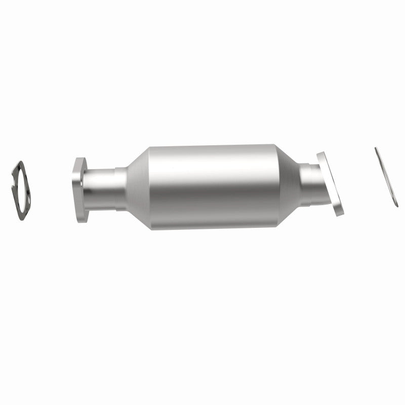 MagnaFlow direct-fit catalytic converter fits 2011-2013 Kia Sorento and 2010-2012 Hyundai Santa Fe, this and 2011-2013 Sorento 2.4L stainless steel CARB compliant 52863