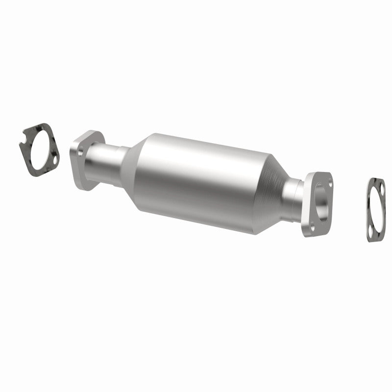 MagnaFlow direct-fit catalytic converter fits 2011-2013 Kia Sorento and 2010-2012 Hyundai Santa Fe, this and 2011-2013 Sorento 2.4L stainless steel CARB compliant 52863