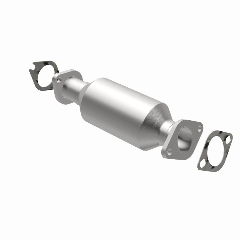 MagnaFlow direct-fit catalytic converter fits 2011-2013 Kia Sorento and 2010-2012 Hyundai Santa Fe, this and 2011-2013 Sorento 2.4L stainless steel CARB compliant 52863