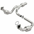 MagnaFlow direct-fit catalytic converter fits 2011-2015 GMC Yukon, 2011-2014 Cadillac Escalade, and more, this and 2011-2014 Escalade 6.2 stainless steel CARB compliant 52616