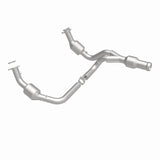 MagnaFlow direct-fit catalytic converter fits 2011-2015 GMC Yukon, 2011-2014 Cadillac Escalade, and more, this and 2011-2014 Escalade 6.2 stainless steel CARB compliant 52616