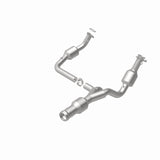 MagnaFlow direct-fit catalytic converter fits 2011-2015 GMC Yukon, 2011-2014 Cadillac Escalade, and more, this and 2011-2014 Escalade 6.2 stainless steel CARB compliant 52616