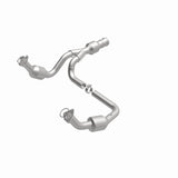 MagnaFlow direct-fit catalytic converter fits 2011-2015 GMC Yukon, 2011-2014 Cadillac Escalade, and more, this and 2011-2014 Escalade 6.2 stainless steel CARB compliant 52616