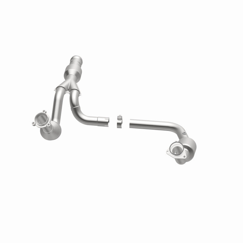 MagnaFlow direct-fit catalytic converter fits 2011-2015 GMC Yukon, 2011-2014 Cadillac Escalade, and more, this and 2011-2014 Escalade 6.2 stainless steel CARB compliant 52616