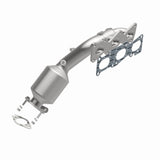 MagnaFlow direct-fit catalytic converter fits 2011-2014 Hyundai Genesis and 2016 Kia K900, this and 2011-2014 Genesis 3.8L stainless steel CARB compliant 52784