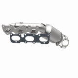 MagnaFlow direct-fit catalytic converter fits 2011-2014 Hyundai Genesis and 2016-2017 Kia K900, this and 2011-2014 Genesis 3.8L stainless steel CARB compliant OBDII 52785