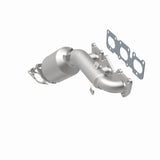 MagnaFlow direct-fit catalytic converter fits 2011-2014 Hyundai Genesis and 2016-2017 Kia K900, this and 2011-2014 Genesis 3.8L stainless steel CARB compliant OBDII 52785