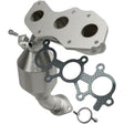 MagnaFlow direct-fit catalytic converter fits 2011-2015 Sienna 3.5 3.5 inch inlet/outlet stainless steel CARB compliant OBDII 52548