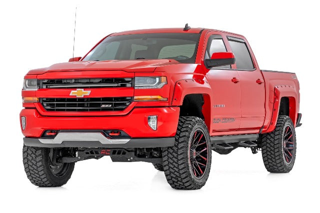 Fits Chevy 1500 (07-18 &Classic) SRL2 Adj Aluminum Step Crew Cab 11018