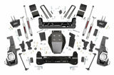 Fits Chevy/GMC 2500HD (20-24) 5 Inch Lift Kit; Torsion Drop; 11030
