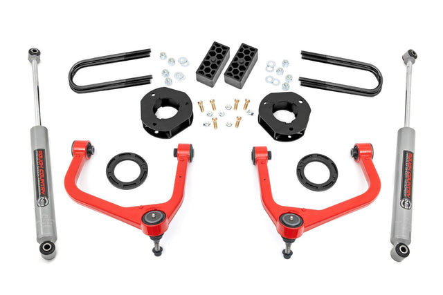 Suspension lift kit for 2025 Chevy Silverado 1500 by Rough Country