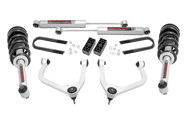 Suspension lift kit for 2025 Chevy Silverado 1500 by Rough Country