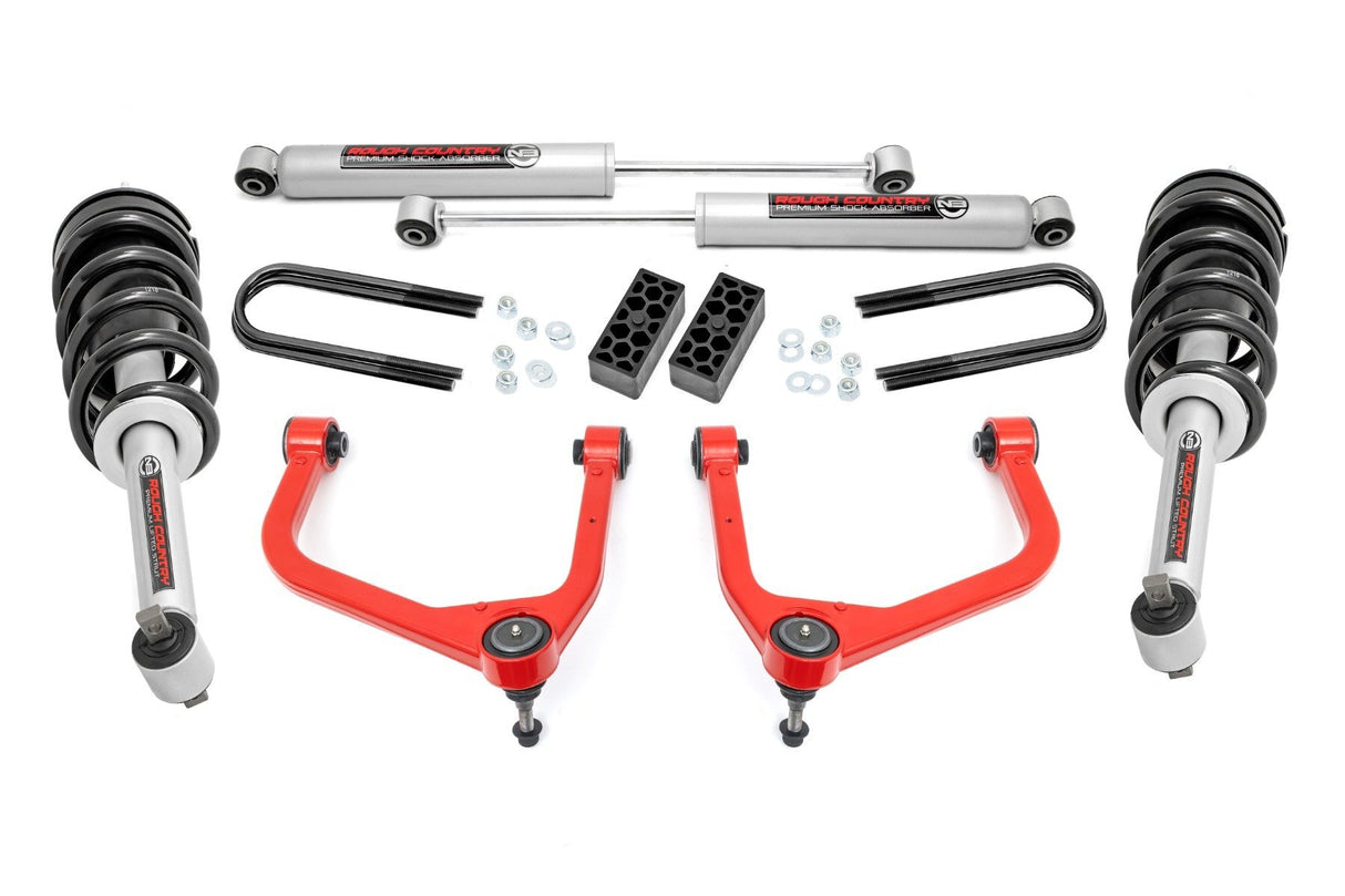 Suspension lift kit for 2025 Chevy Silverado 1500 by Rough Country