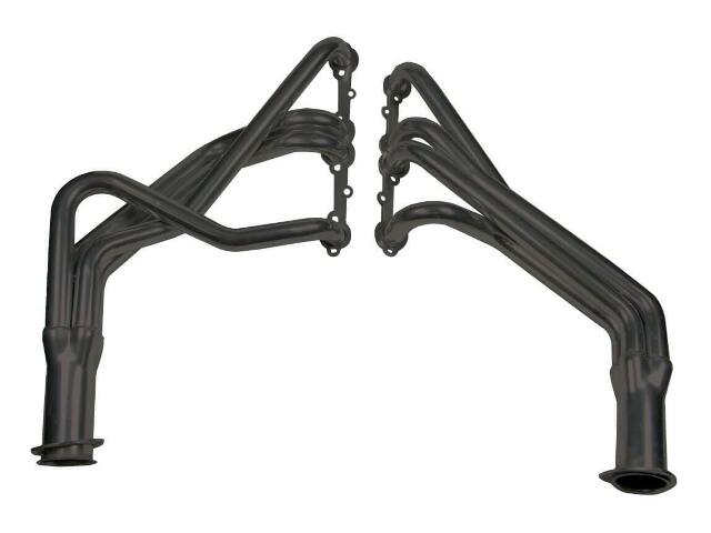 Long Tube Header - Black Paint - 11112FLT performance headers