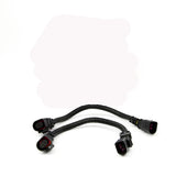 Fits 2011-2014 Mustang 5.0 Front O2 Extensions- 12In (Pair)-1112