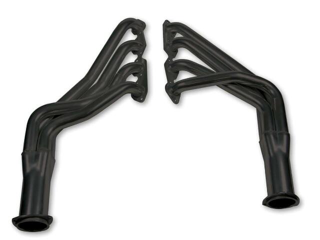 Flowtech Long Tube Header - Black Paint  - 11132FLT