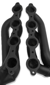 11143FLT - Shorty Headers - Black Painted - 2WD/4WD equipped with 6.0L LS V8 Engine performance headers