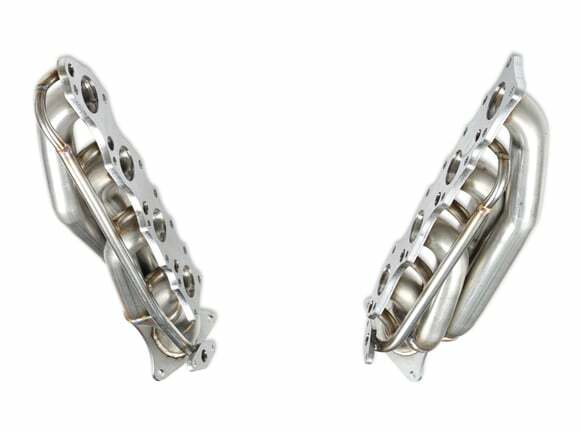 11146FLT - 2007-2014 Toyota Tundra Shorty Header 5.7L - Natural Finish performance headers