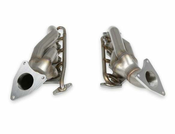 11146FLT - 2007-2014 Toyota Tundra Shorty Header 5.7L - Natural Finish performance headers