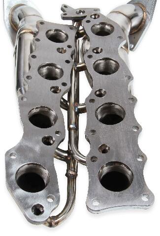 Shorty Headers - Polished - 11147FLT performance headers