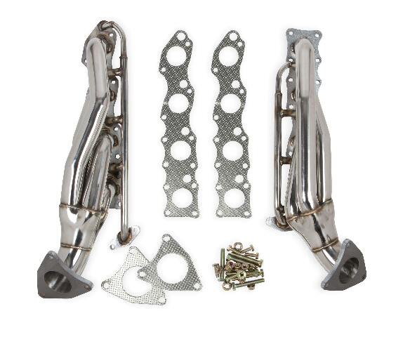 Shorty Headers - Polished - 11147FLT performance headers
