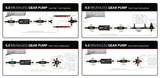 Electric Fuel Pump High Flow EFI Performance Universal Fit Aeromotive 11182-BGPL
