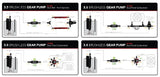 Electric Fuel Pump High Flow EFI Performance Universal Fit Aeromotive 11195-BGPL