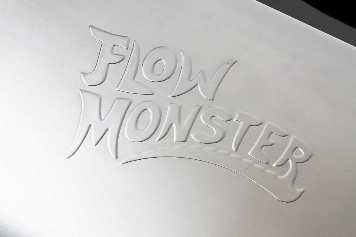 t Flowmonster Performance Muffler 3 inch inlet & 3 inch outlet 11219-FM 409 Stain Flowmonster