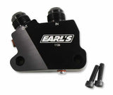 LT Side Mount Oil Cooler Adapter - 1126ERL AN fitting