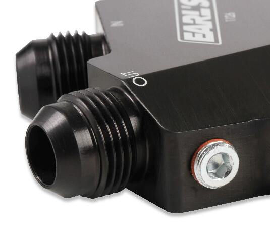 LT Side Mount Oil Cooler Adapter - 1126ERL AN fitting