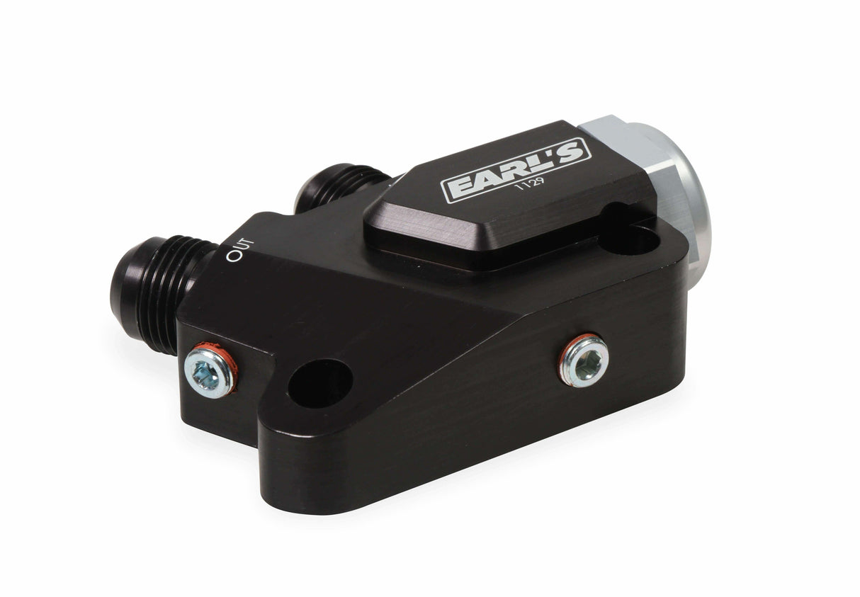 Earls LT Side Mount Oil Cooler Adapter - 1129ERL