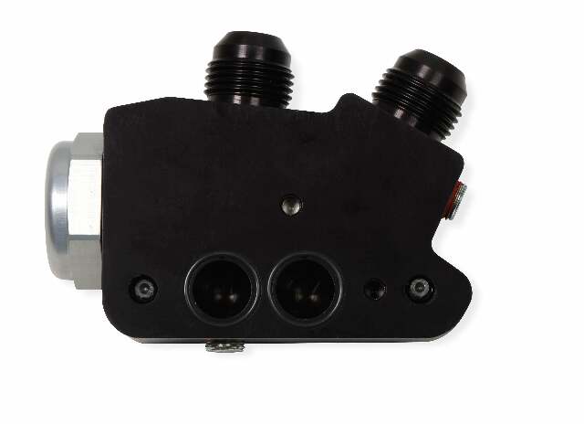 LT Side Mount Oil Cooler Adapter - 1129ERL AN fitting