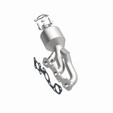 Catalytic Converter with Integrated Exhaust Manifold for HM Grade Federal / EPA Compliant Direct-Fit Manifold Catalytic