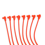 Spark Plug Wire Set Universal 8mm Silicone Spiro Pro 350 ohm/ft Red 76230