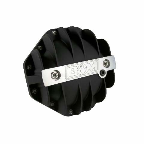 Hi-Tek Aluminum Differential Cover for Chrysler 9.25-inch - Black aluminum black anodized