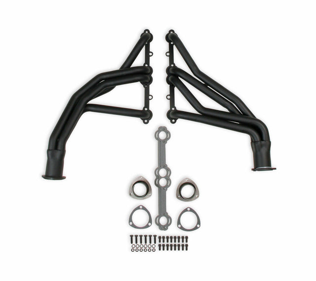11500FLT, Long Tube Header, 3 Inch Collector Size performance headers black