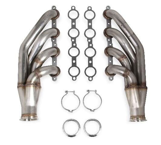 LS Turbo Headers-Natural Finish - 11535FLT performance headers