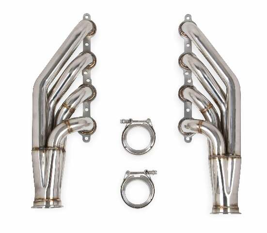 LS Turbo Headers-Natural Finish - 11537FLT performance headers