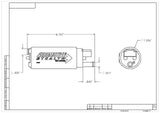 Electric Fuel Pump High Flow EFI Performance Universal Fit Aeromotive 11541-BGPL
