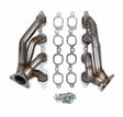 Shorty LT Headers for 2014-2015 Chevy Silverado/Tahoe 5.3L/6.2L - Natural Finish - 11548FLT performance headers black polished stainless steel aluminum